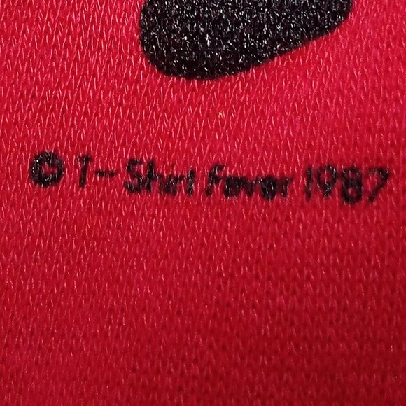 Vintage Panda Bear Stripe 1/4 Zip Sweatshirt - Picture 5 of 7